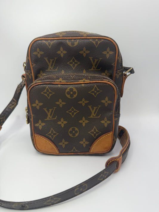 Louis Vuitton Monogram Coated Canvas Amazone Crossbody
