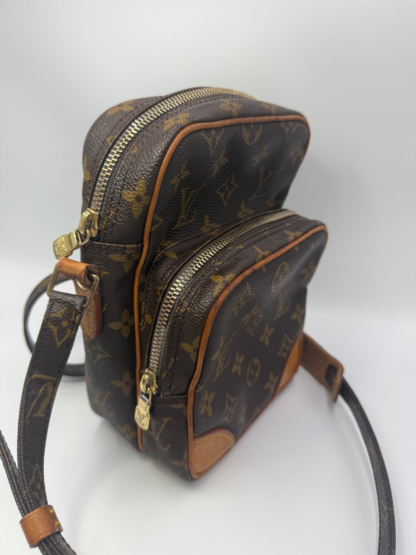 Louis Vuitton Monogram Coated Canvas Amazone Crossbody