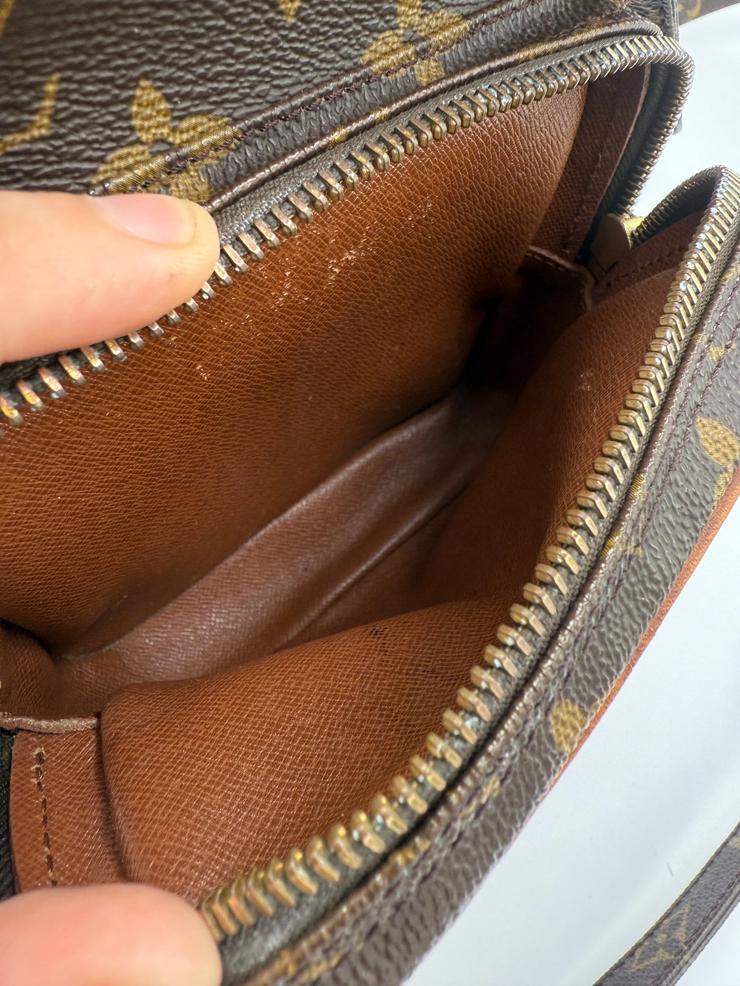 Louis Vuitton Monogram Coated Canvas Amazone Crossbody