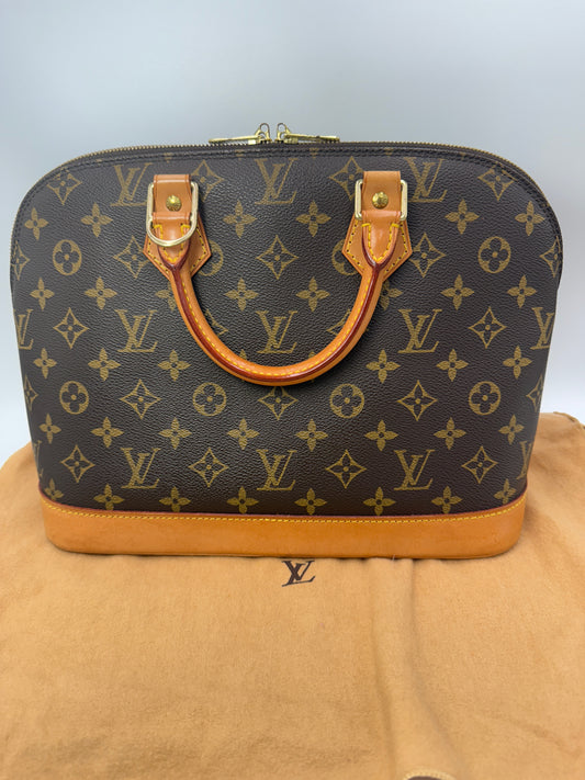 Louis Vuitton Monogram Coated Canvas Alma FL0021
