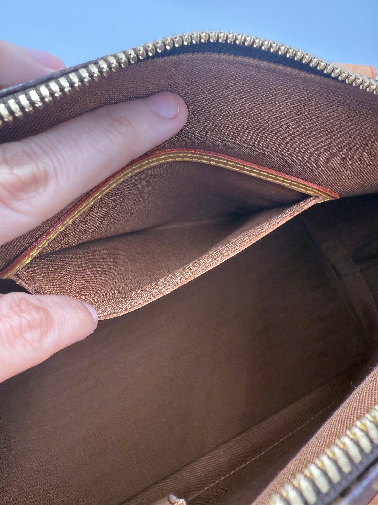 Louis Vuitton Monogram Coated Canvas Alma FL0021