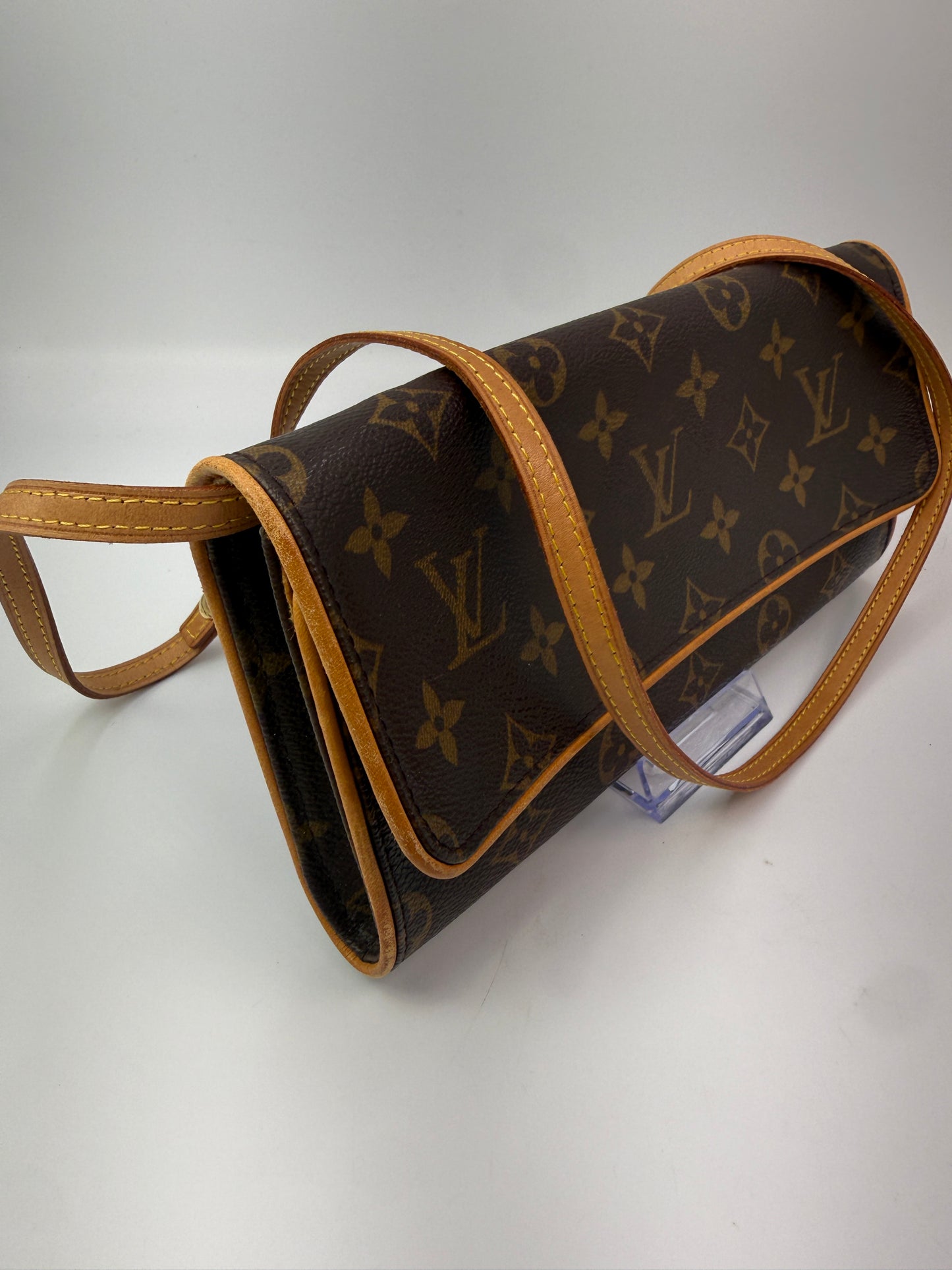 Louis Vuitton Monogram Twin GM with Dust Bag and Strap CA0030
