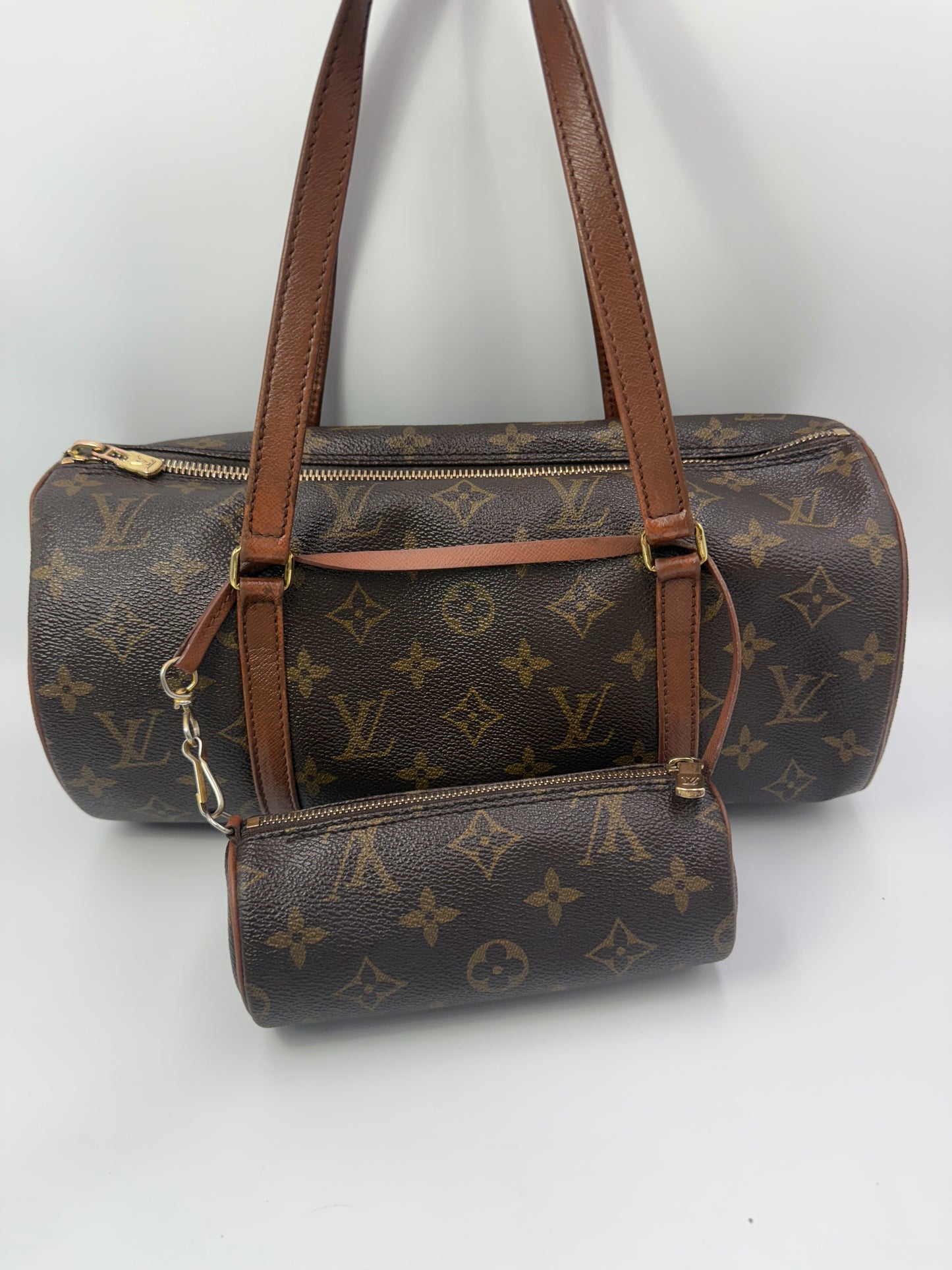 Louis Vuitton Monogram Papillon 30 cm with Matching Mini Bundle