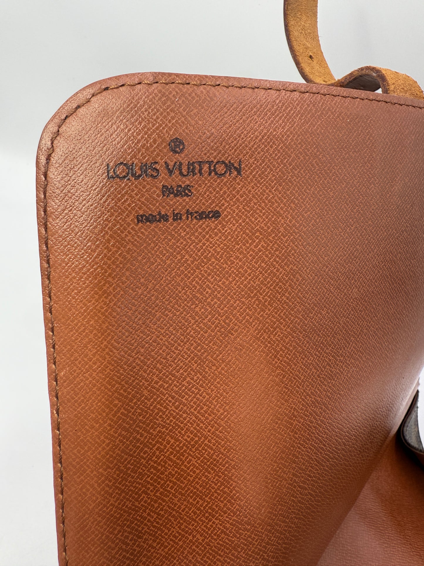 Louis Vuitton Monogram Cartouchiere GM Crossbody Shoulder Bag 8909 SL