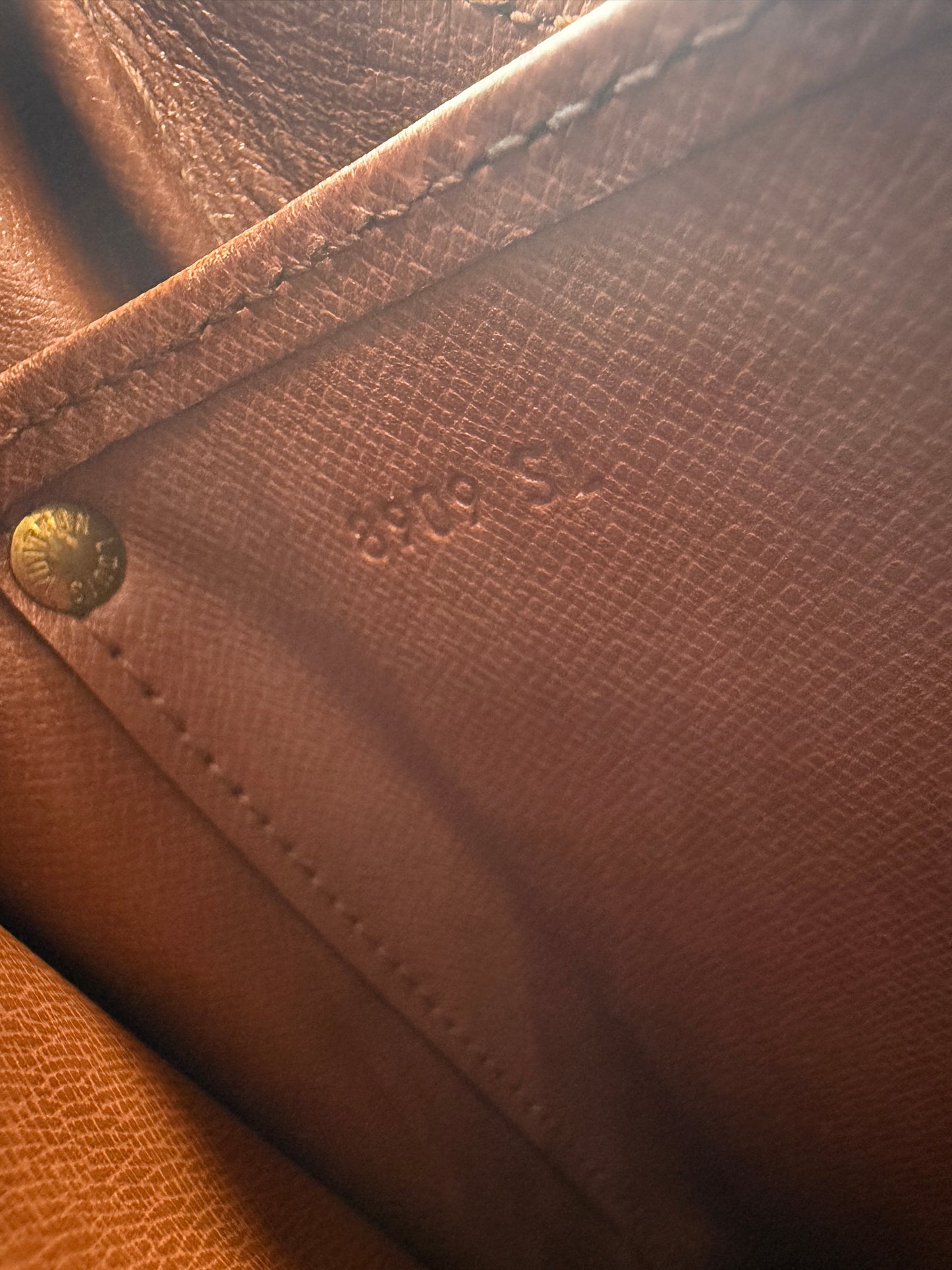 Louis Vuitton Monogram Cartouchiere GM Crossbody Shoulder Bag 8909 SL