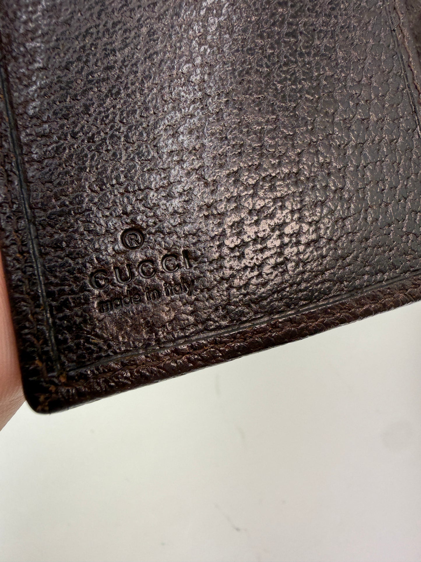 Gucci Guccissima Canvas Agenda Cover PM