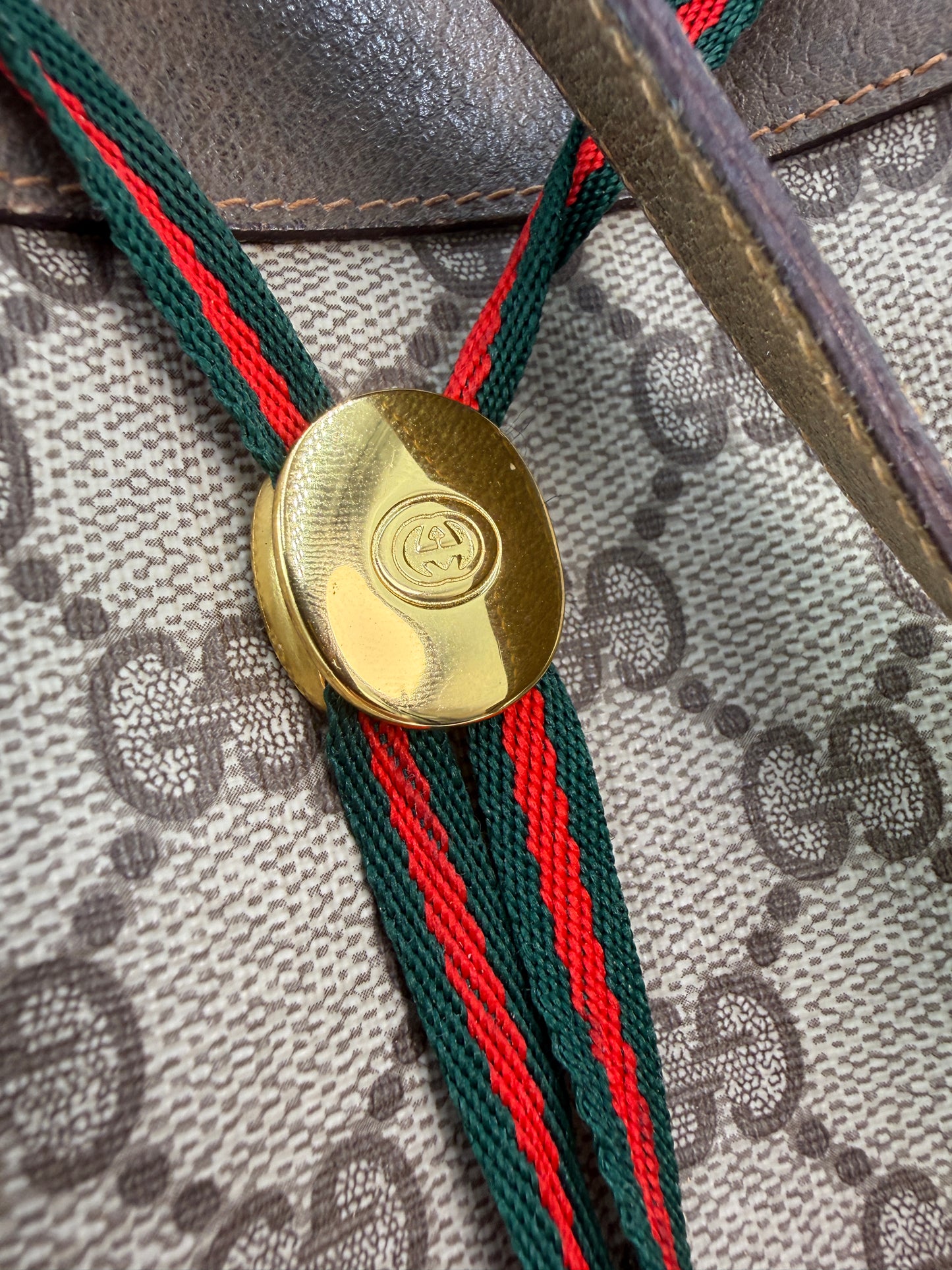 Gucci Customized Supreme Vintage Guccissima Bucket Bag