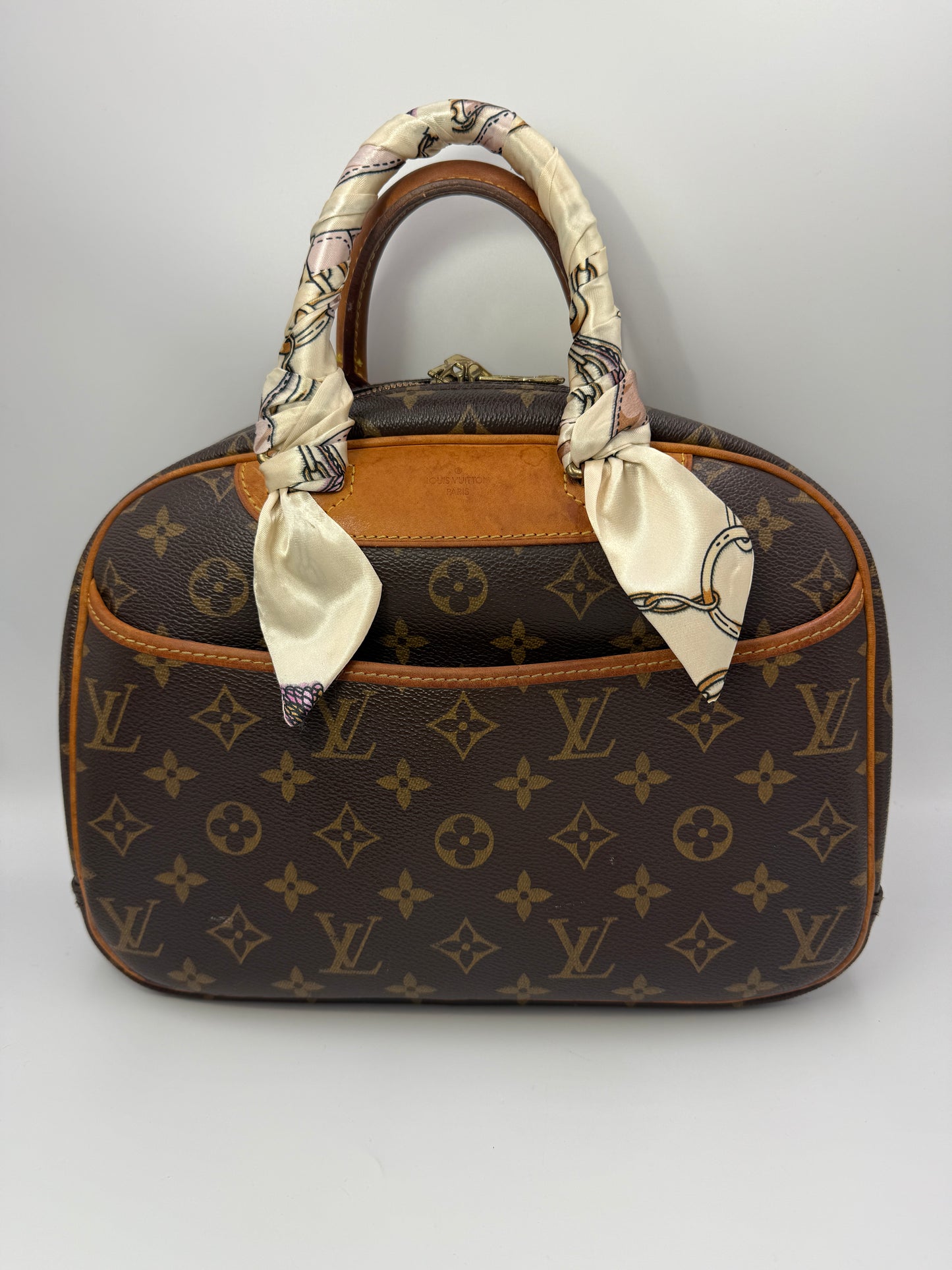 Louis Vuitton Monogram Coated Canvas Trouville BA0098