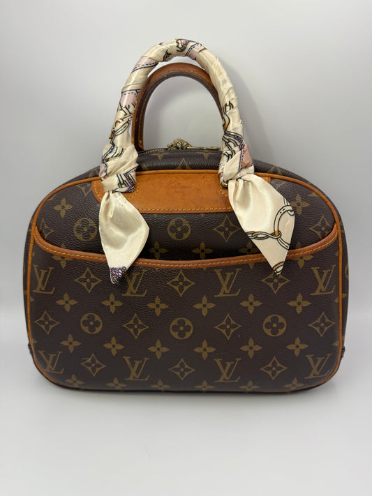 Louis Vuitton Monogram Coated Canvas Trouville BA0098