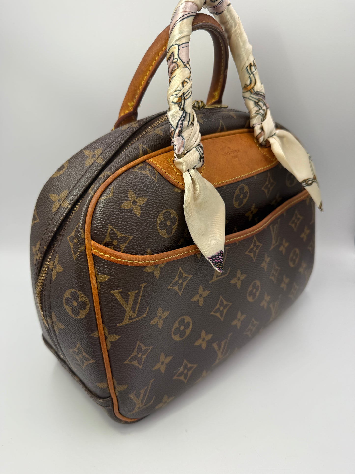 Louis Vuitton Monogram Coated Canvas Trouville BA0098