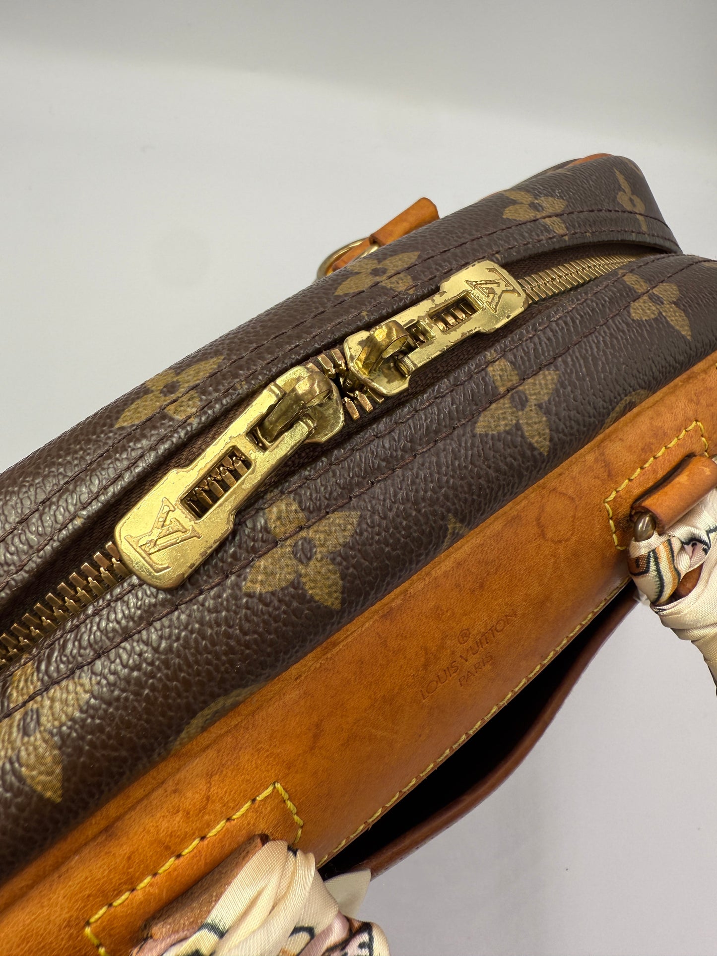 Louis Vuitton Monogram Coated Canvas Trouville BA0098