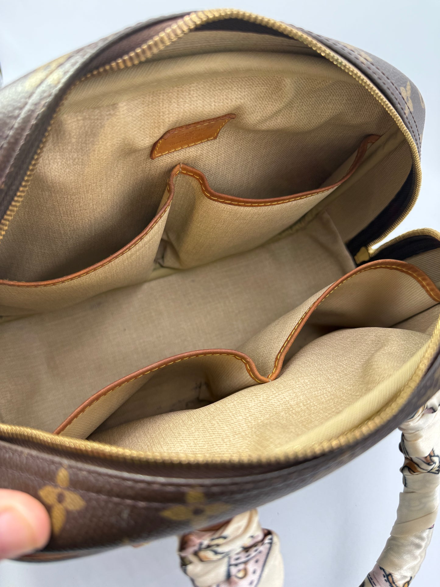 Louis Vuitton Monogram Coated Canvas Trouville BA0098