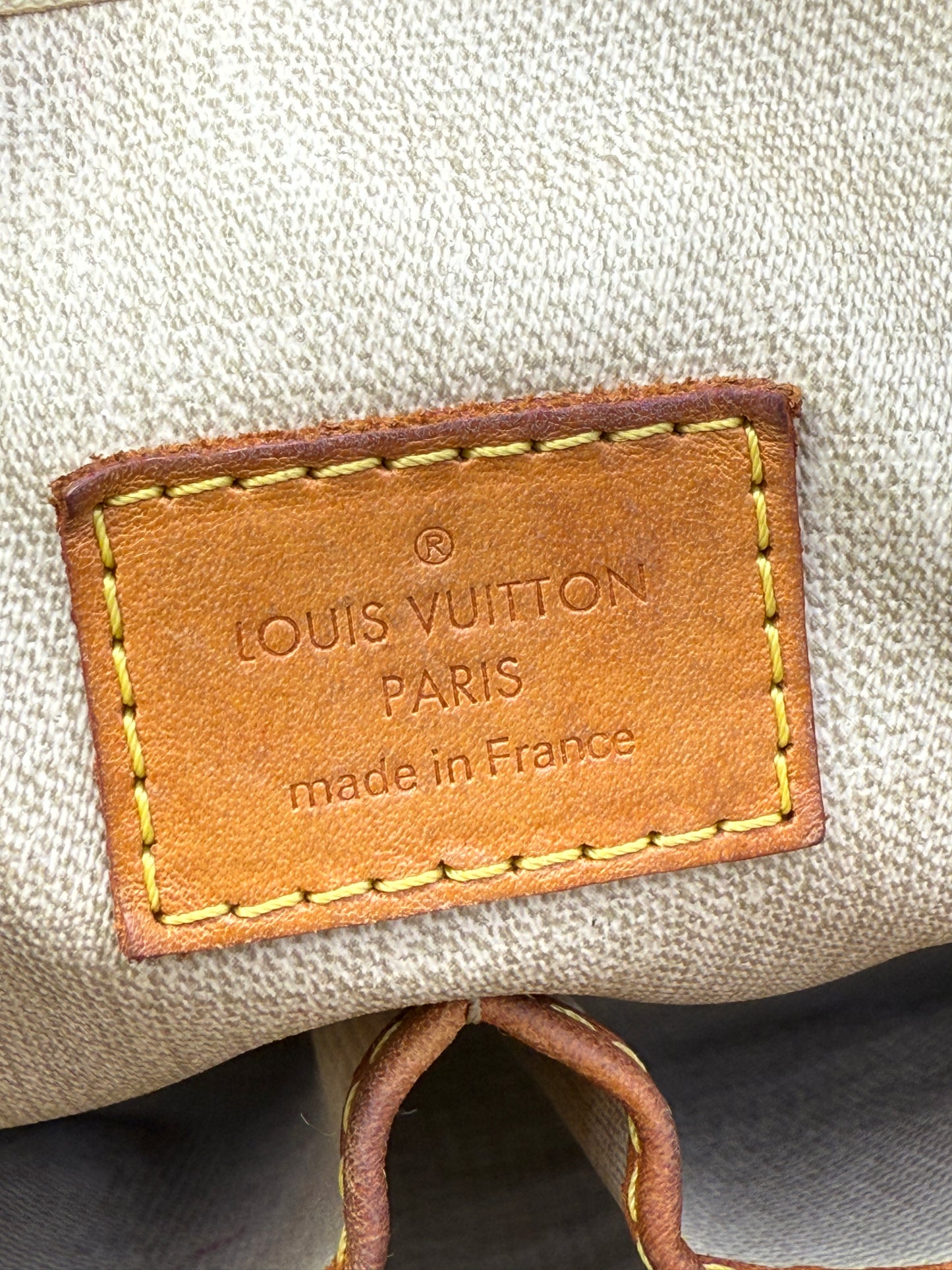 Louis Vuitton Monogram Coated Canvas Trouville BA0098