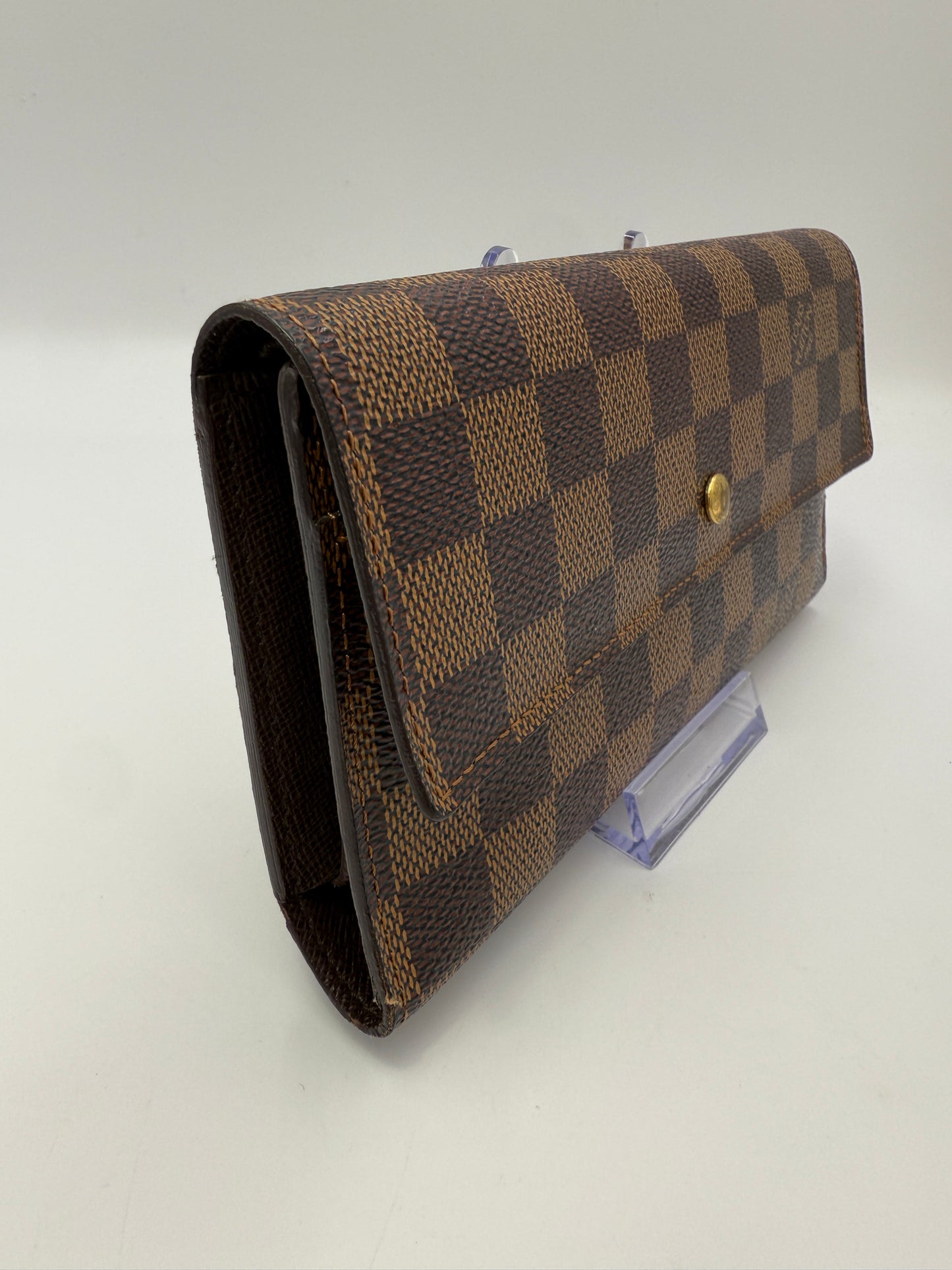 Louis Vuitton Damier Ebene Continental Long Wallet TH0038