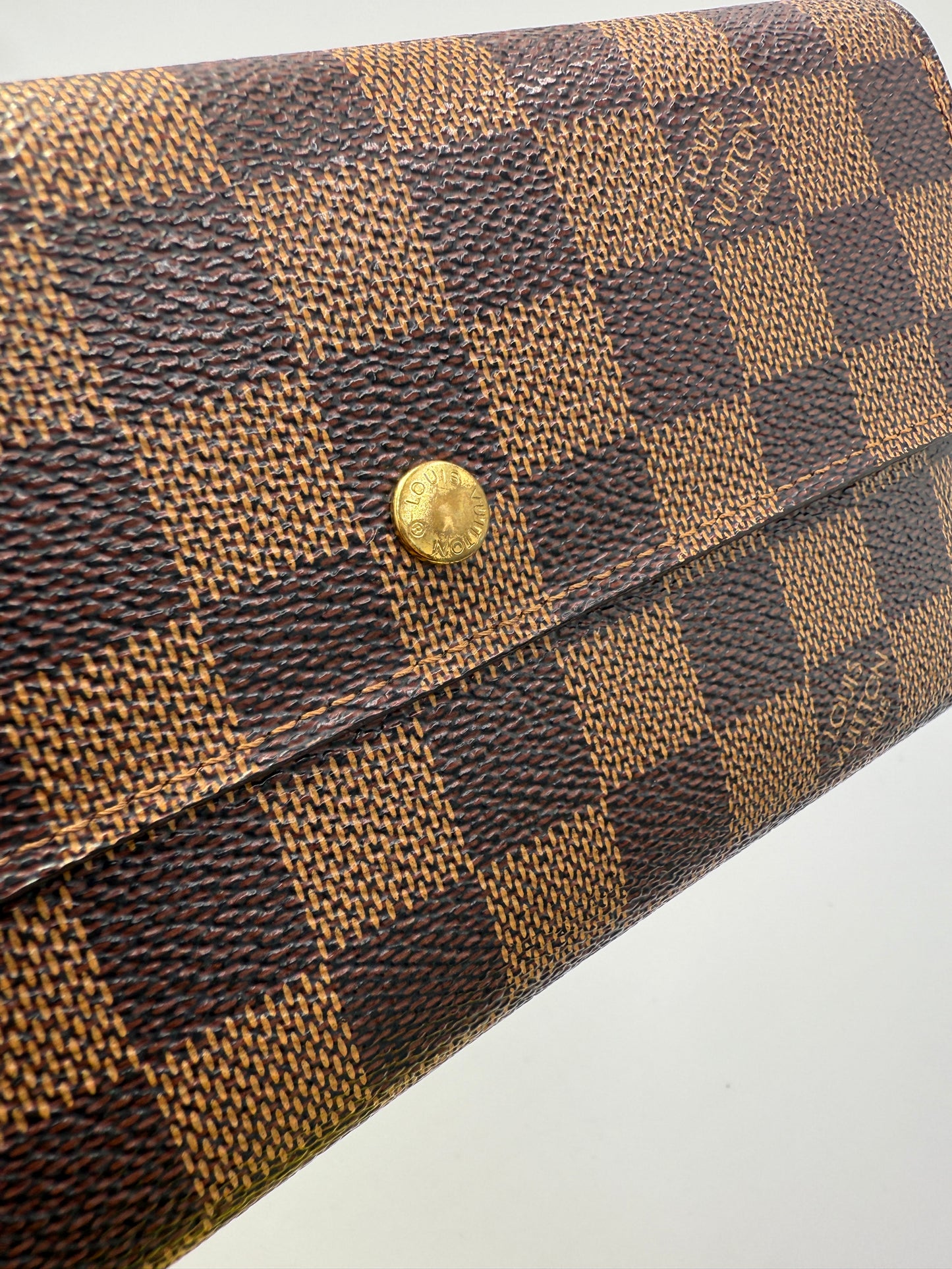 Louis Vuitton Damier Ebene Continental Long Wallet TH0038