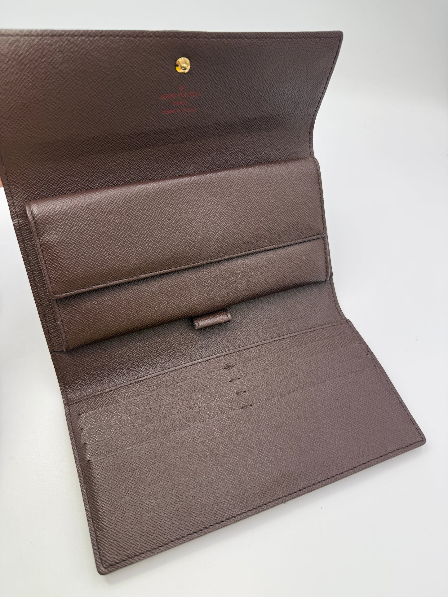 Louis Vuitton Damier Ebene Continental Long Wallet TH0038