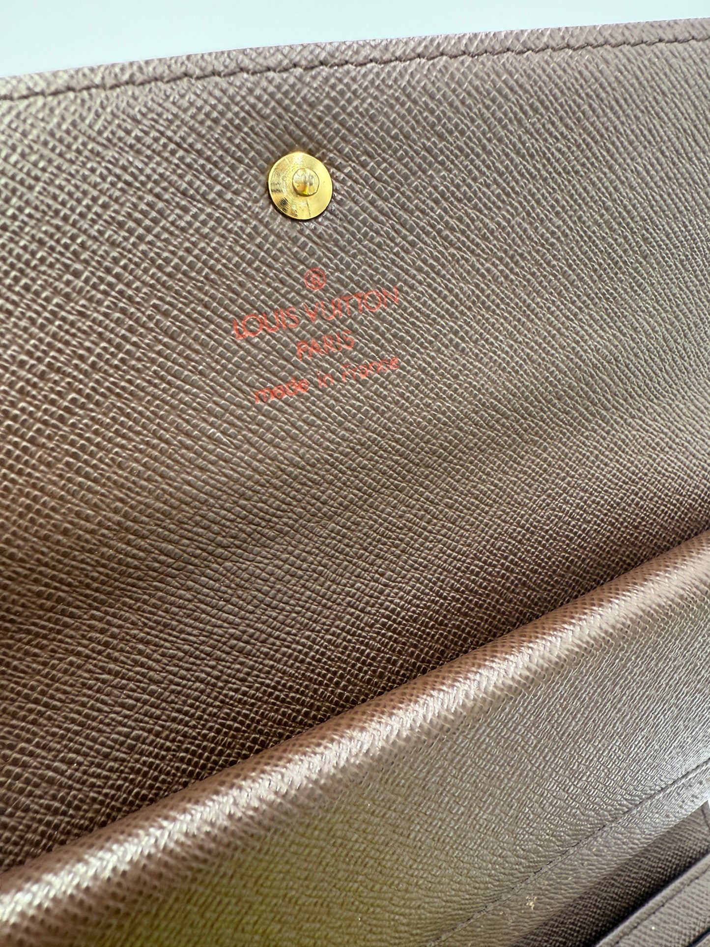 Louis Vuitton Damier Ebene Continental Long Wallet TH0038