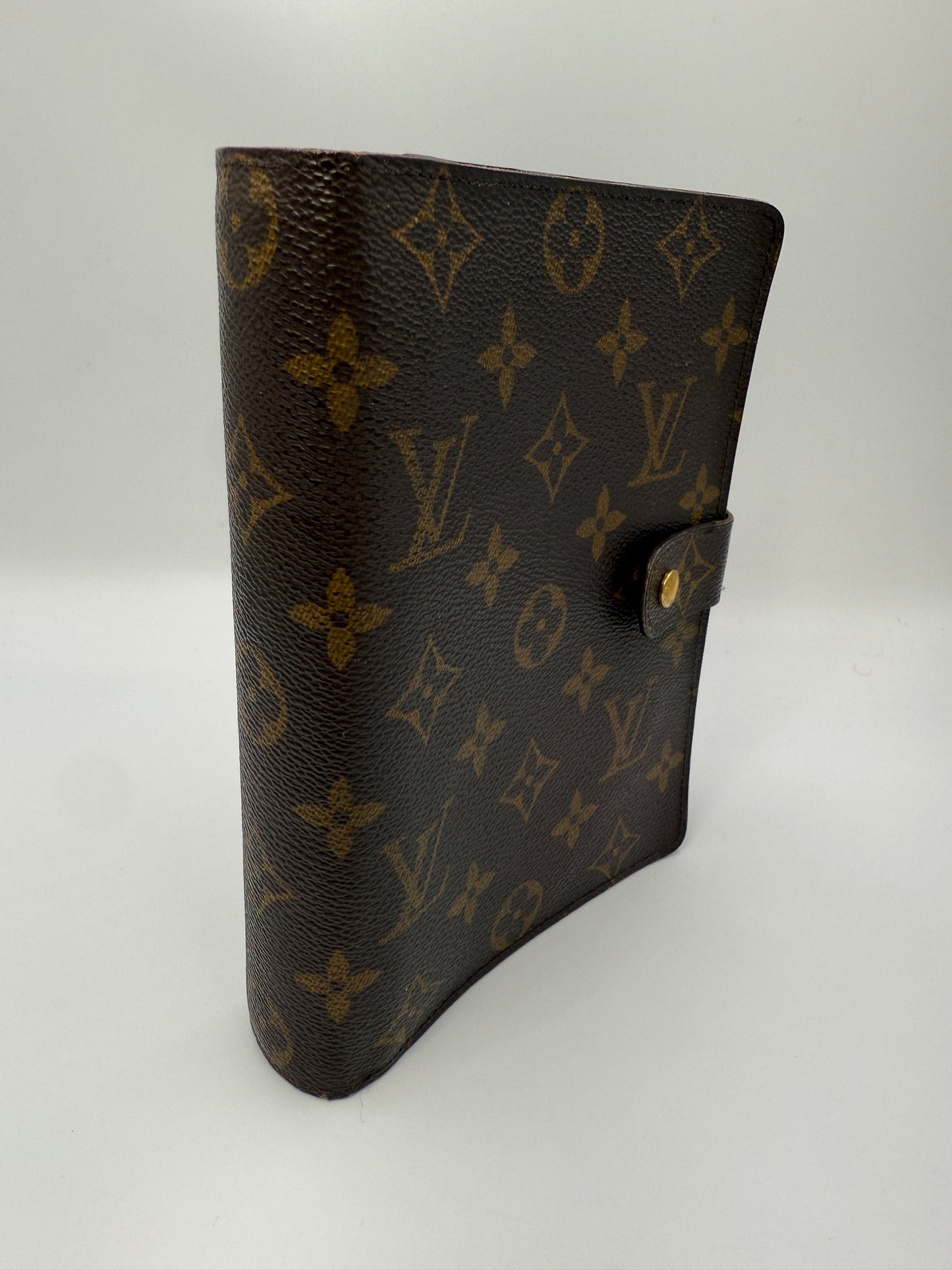Louis Vuitton Monogram Coated Canvas Agenda MM SP0051