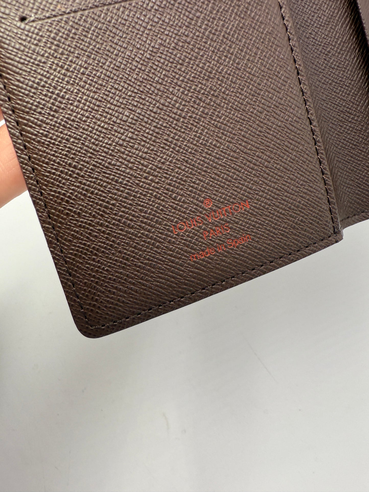 Louis Vuitton Damier Ebene Bifold Wallet CA5027