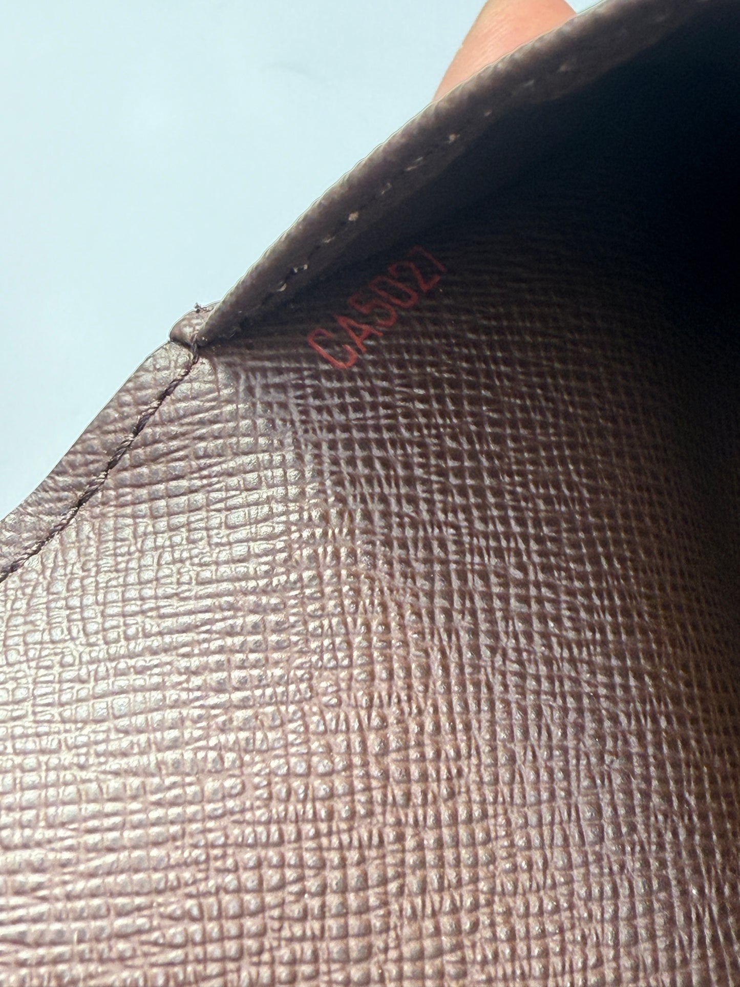 Louis Vuitton Damier Ebene Bifold Wallet CA5027