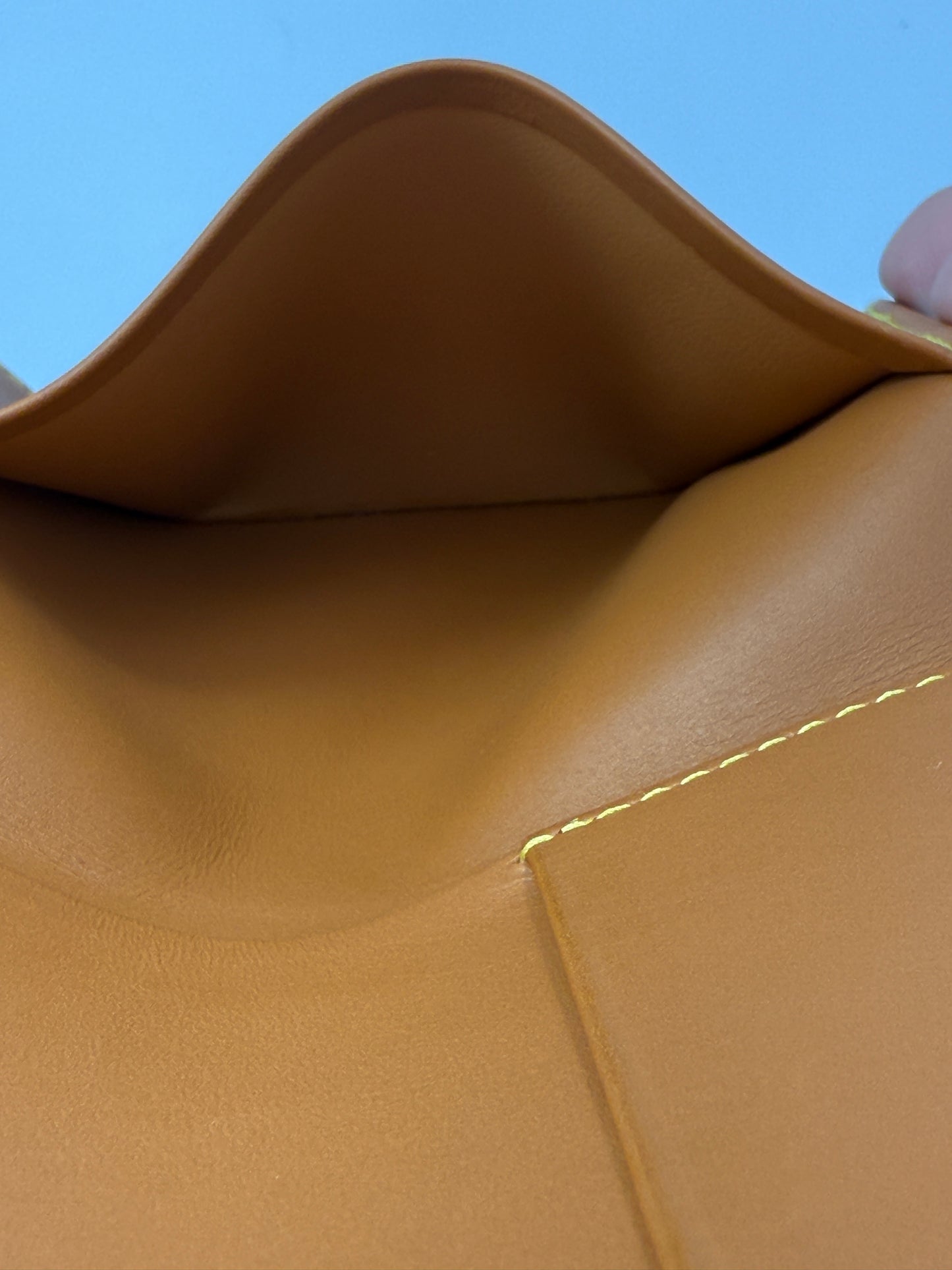 Louis Vuitton Leather Passport Holder CA1022