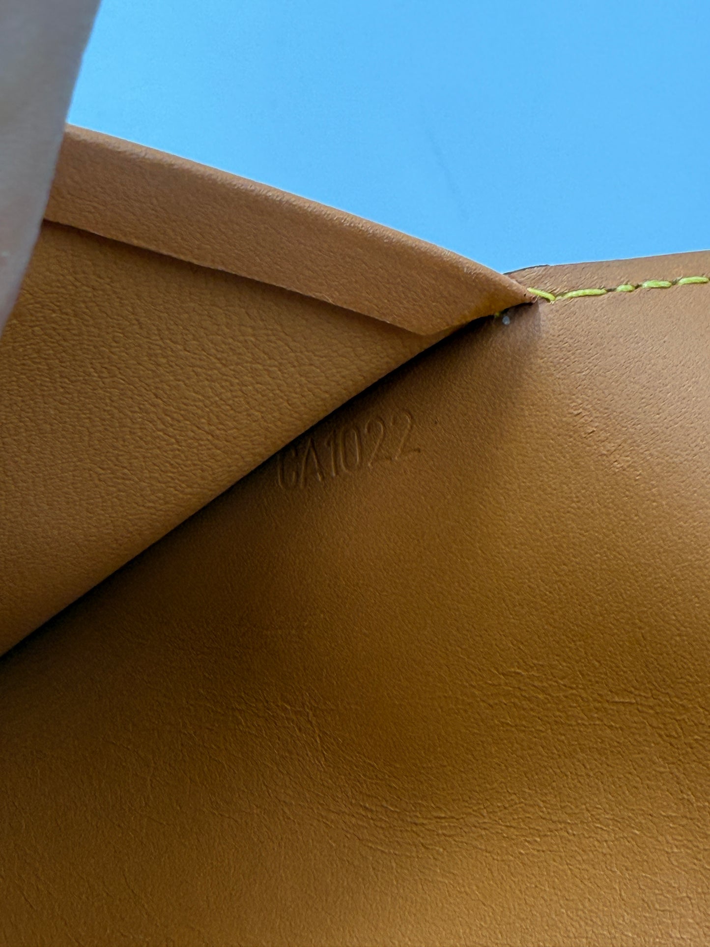 Louis Vuitton Leather Passport Holder CA1022