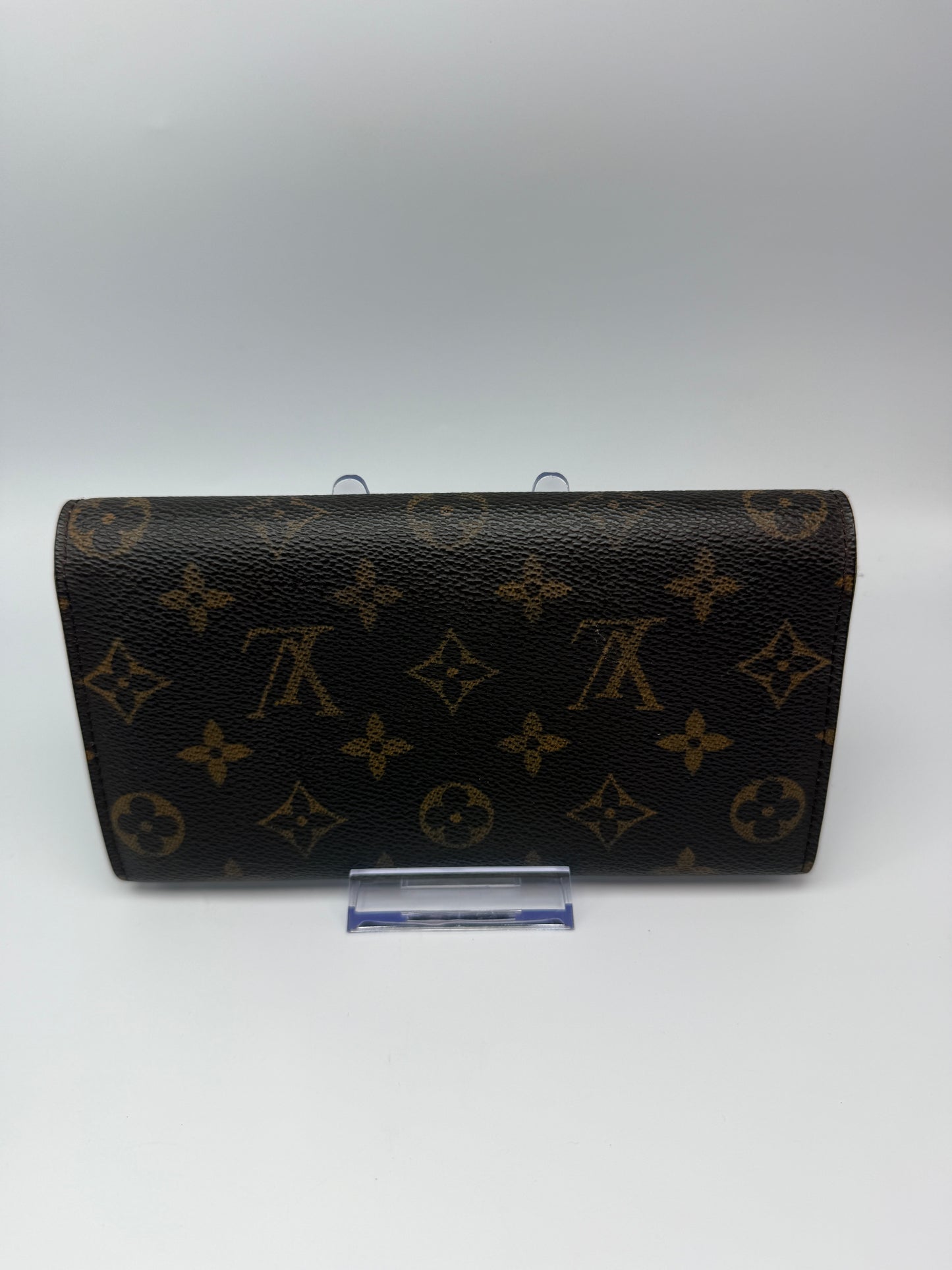 Louis Vuitton Monogram Coated Canvas Sarah Wallet TH0053