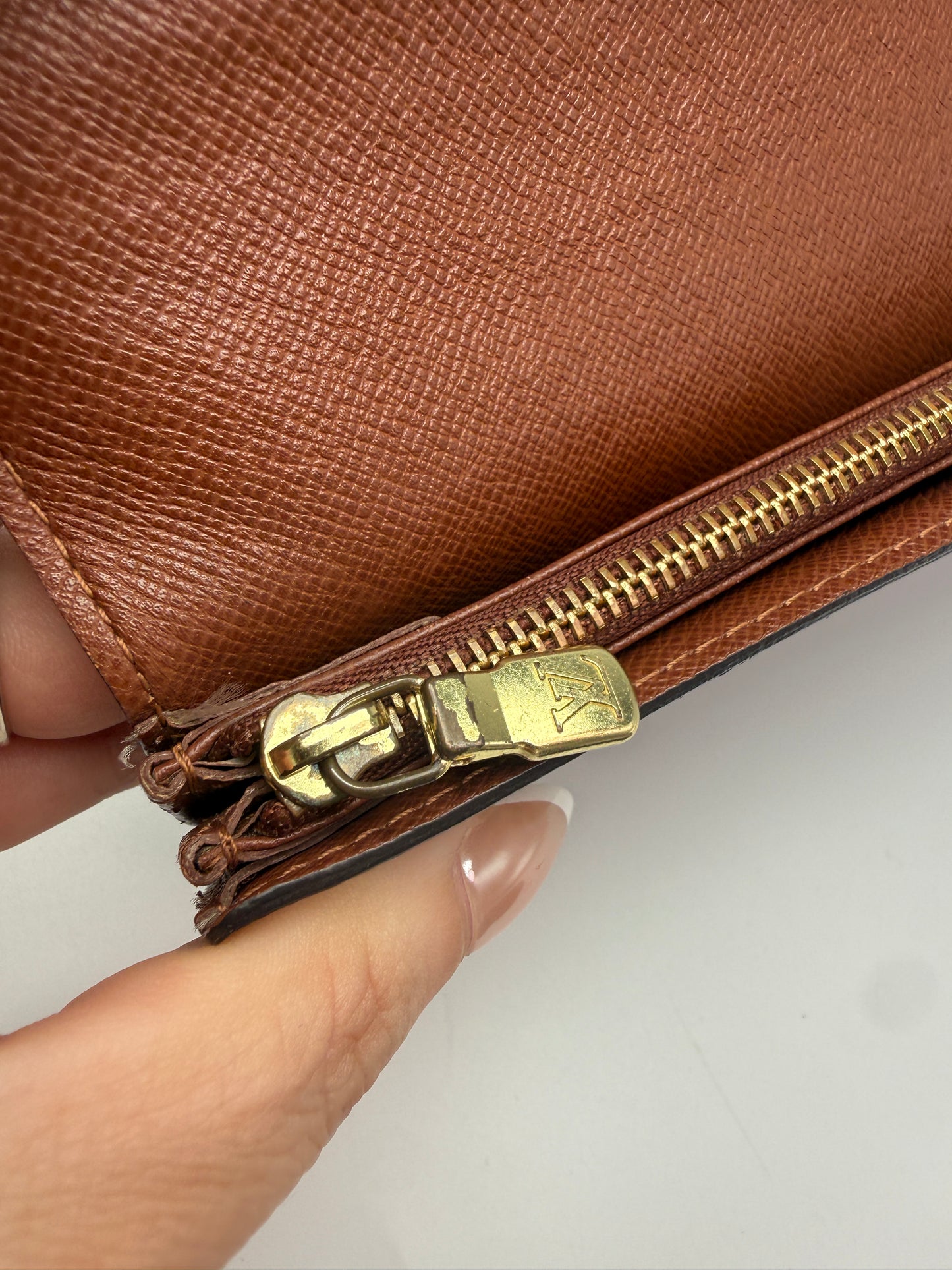 Louis Vuitton Monogram Coated Canvas Sarah Wallet TH0053
