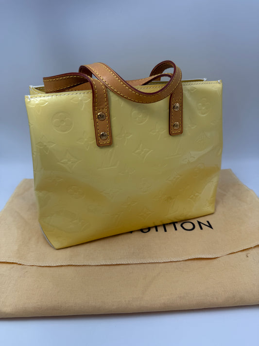 Louis Vuitton Monogram Vernis Creamcicle Yellow Reade PM TH0065